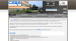 Desktop Screenshot of cerb-sa.com